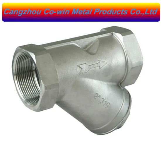 Silicon Sol Casting Y Check Valve