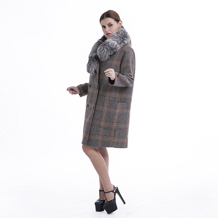 Big pocket new styles cashmere overcoat