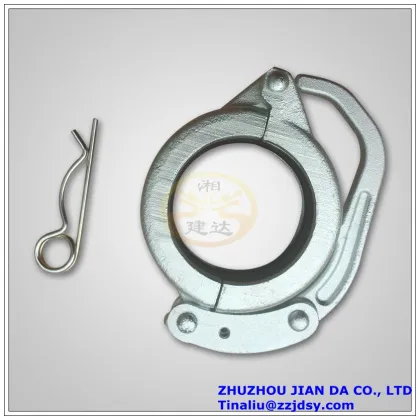 concrete pump fixable coupling for pipe connection