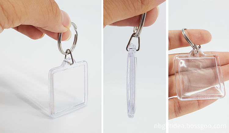 DETAIL clear keychain