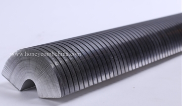 aluminum honeycomb core strip grooved for honeycomb panel, solar energy honeycomb sandwich panel use