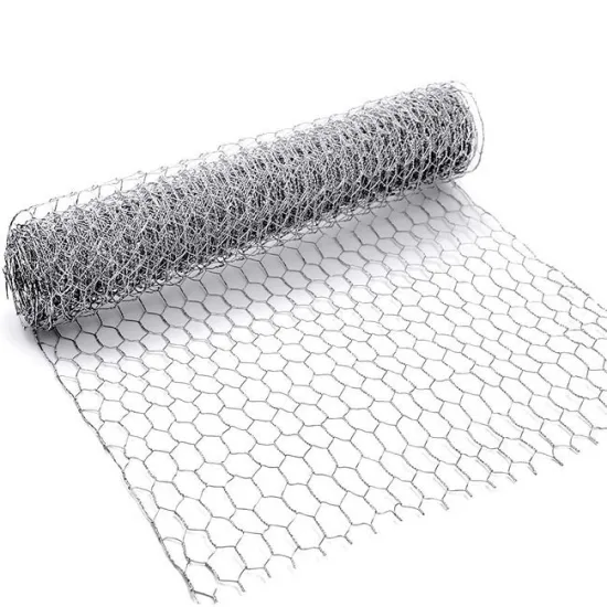 1/2 Inch Hexagonal Galvanized Chicken Wire Mesh 20mm Aperture 2mm Steel Fence