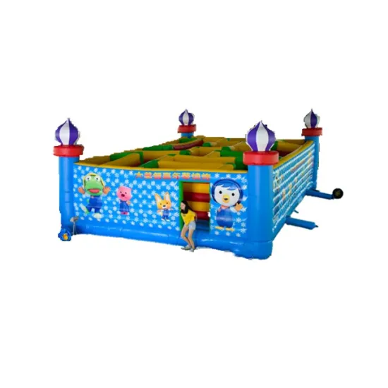 Inflatable Obstacle Maze for Kids Playground - Giant Amusement Park Tunnel Maze for Sale