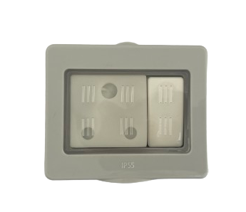 15a 1 bende waterdichte geschakelde socket
