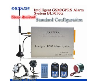 Professional GSM GPRS Burglar Security Camera Alarm System 315/433MHz--Bl5050g