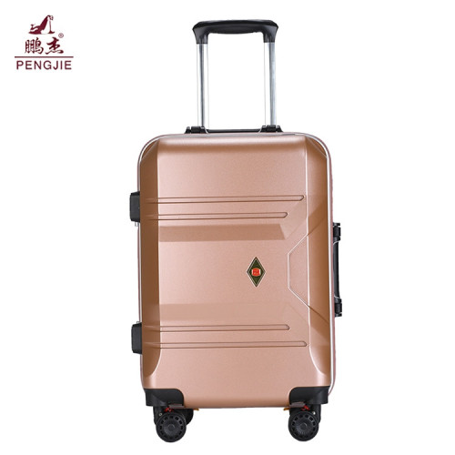 Hot saleing pure color business hard luggage