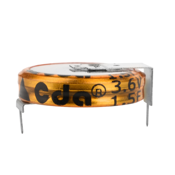 High Power 3.6V 1F Super Capacitors CH3R6105HF-ZJ H-Type Stacked Capacitors