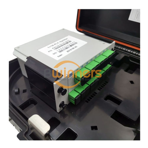 กล่องการเลิกจ้าง FTTH ที่มีความทนทานรองรับ 1x16 PLC Optical Splitter