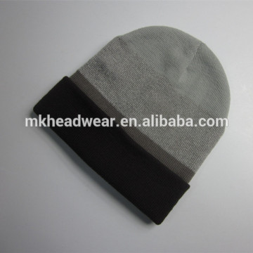 Oekotex Stripe Cuff Beanie Acrylic Cuff Beanie