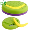 Có thể tháo rời Silicone Dog Fly Disc Pet Đồ Chơi Frisbee