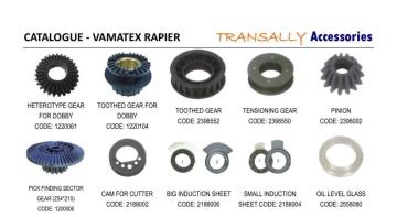 VAMATEX HETEROTYPE GEAR/TOOTHED GEAR FOR DOBBY