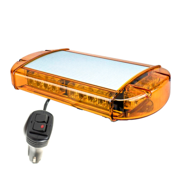 24W High Power 13.2" amber strobe flashing emergency police warning roof 12V DC ambulance Car LED Mini Lightbar