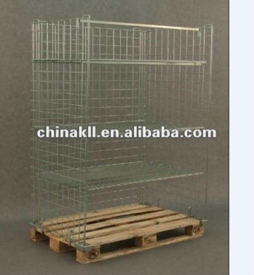 metal pallet cage/pallet cage