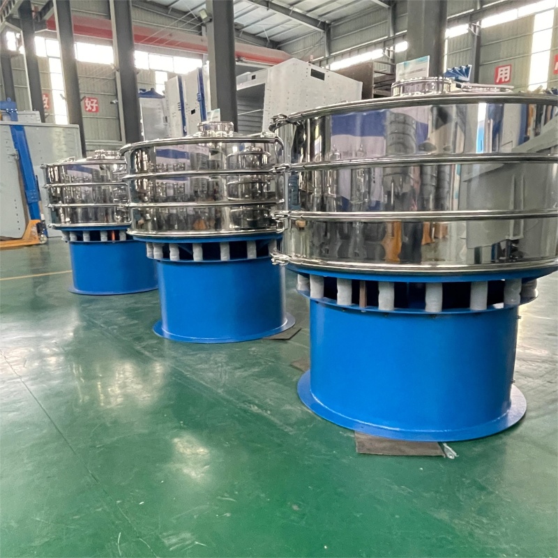 Cassava Garri Processing Machine: Vibrating Sieve Shaker for Liquid/Solid/Granule/Powder Sieving