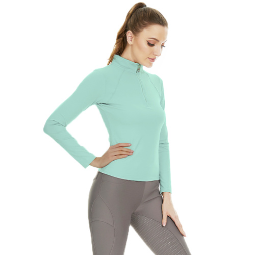 Long Sleeve Women Base Layer Equestrian Shirts