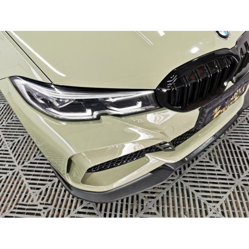 PET Crystal Khaki Green Auto Vinyl Wrap Film