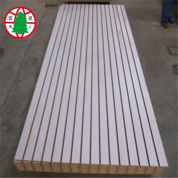 16 mm slot mdf grooved mdf board