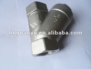 Y-Spring Stainless Steel Check Valve