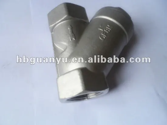 Y-Spring Stainless Steel Check Valve