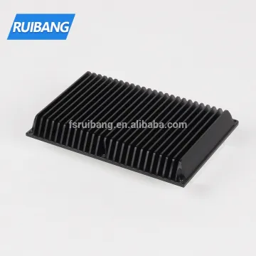 Flexible black anodized aluminum heat sink aluminum heatsink extrusion profiles