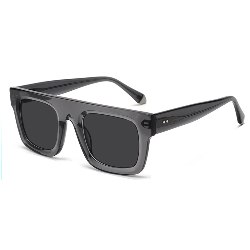 Square Vintage Acetate Eyeglasses