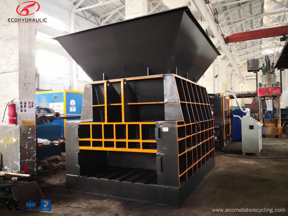 Hydraulic Metal Container Type Shear and Cutting