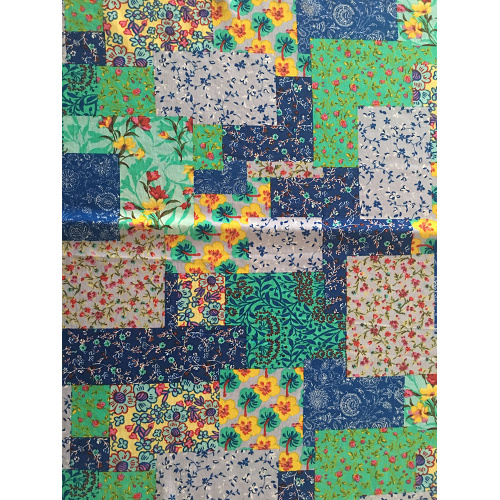 Gemensam Rayon Poplin 45s Utskrift Bred Bredd Tyg