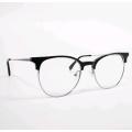 Mens Big Glasses Frames Silver Round Face