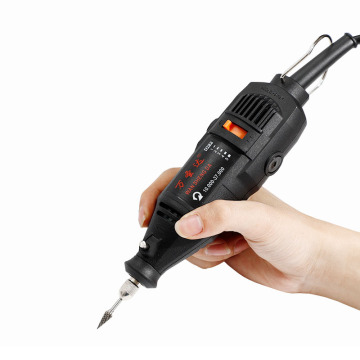 Mini trapano a 110 V e 220 V: kit completo per progetti di incisione, lucidatura e fai -da -te in giada - tra cui smerigliatrice elettrica, taglio del legno, macinazione e set di strumenti rotanti