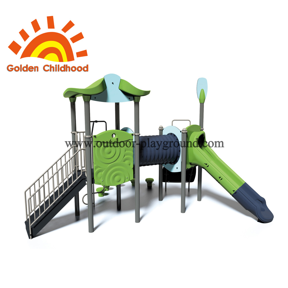 Tube Slide Outdoor Playground Equipment For Children