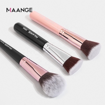 MAANGE 2023 Luxury Wooden Handle Mini Makeup Brush Set
