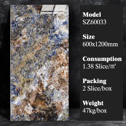 Modern Stone Effect Goya Grey & Ivory White Marble Floor Porcelain Tiles for Luxury Villa, Hall, and Living Spaces