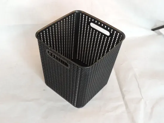 30-Year Injection Mould Maker - Customized Plastic Rectangle Rattan Storage Basket Organizer Mould