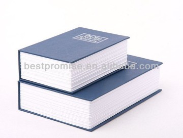 Home fake Book Safe box with key lock