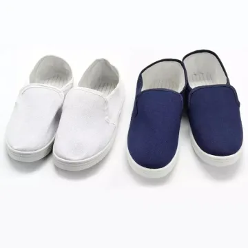 esd canvas shoes/ESD Shoes/Clean Room Shoes(black)