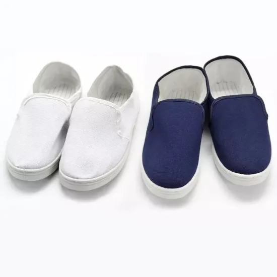 esd canvas shoes/ESD Shoes/Clean Room Shoes(black)