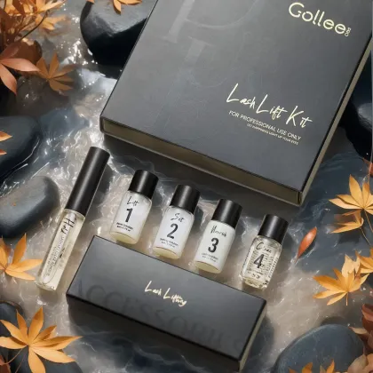 Gollee Best Korea Lash Lift Kit - Eyelash Lift Set & Brow Lashlift