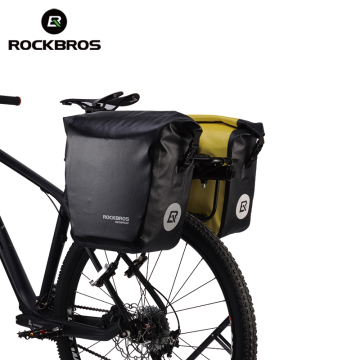 ROCKBROS Wholesale Bike Bicycle Rear Rack Saddle Bag Waterproof Cycling Travelling Pannier Bag