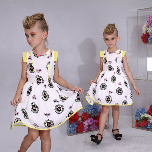 Elegant Kid Girls Dresses in Children's Apparel (5005A#)