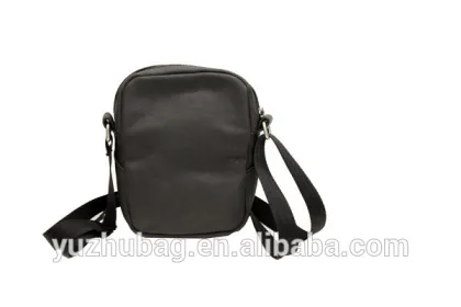China wholesale man canvas black cross body shoulder bag