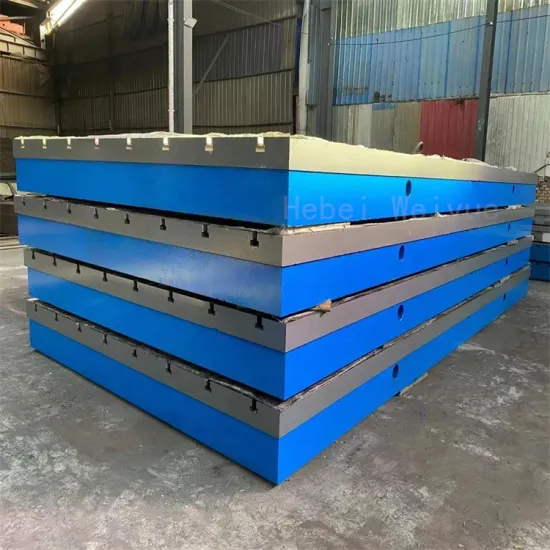 China Manufacturer: Specializing in Cast Iron Platform, Fabrication Work Tables, and Grinding Platforms