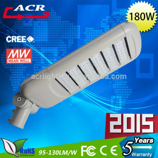 Popular High Lumen 120 Lm/W 180W Outdoor Highway Lighting