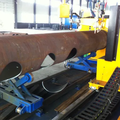 CNC Plasma Pipe Cutting Machine