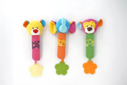 Baby Rattle Toys with Teether