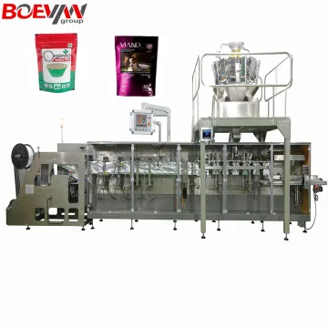 Pet Food Zipper Doypack Pouch Packaging Machine