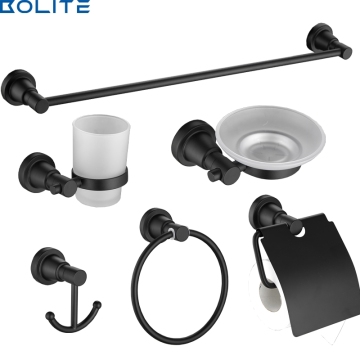 Wall-Mounted Stainless Steel Bathroom Hardware Set
