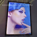 Dinding LED aluminium magnetik Light Box