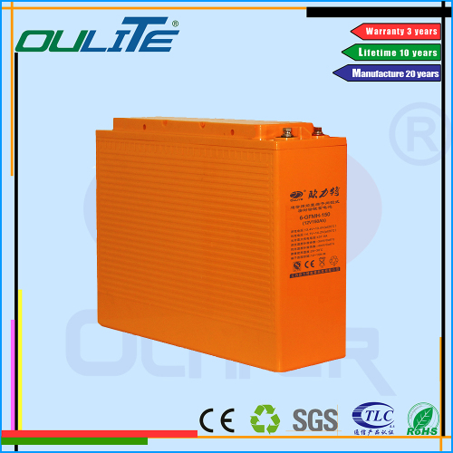 Oliter high temperature type VRLA battery 12V 100ah vrla ups battery