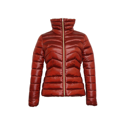 Manteau de veste d'hiver pour femmes avec col montant