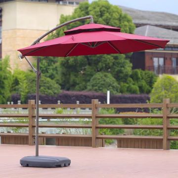 Conventional outdoor sun umbrella